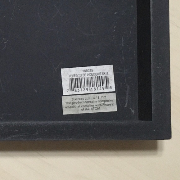 Indecisive Home Decor Sign - Picture 4 of 4